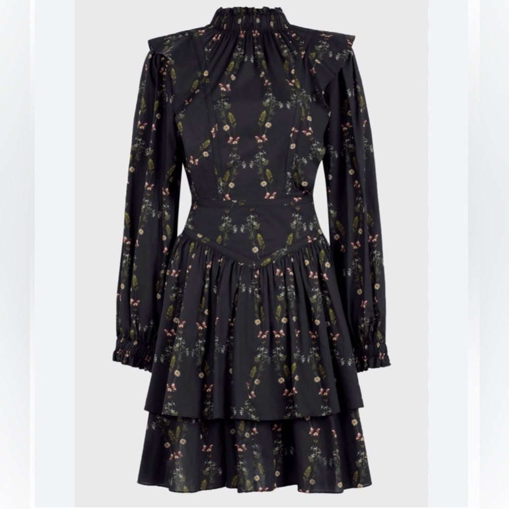 allsaints aislyn varanasi dress